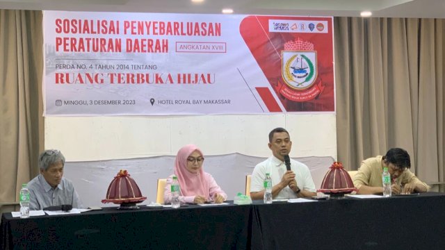Sosialisasi Penyebarluasan Perda Ruang Terbuka Hijau