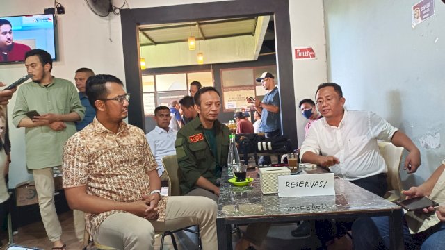 Bakal calon Wali Kota Makassar Andi Seto Gadhista saat silaturahmi bersama jajaran pengurus PKB. Foto/PM