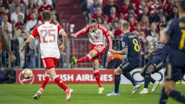 Bayern&nbsp;Munchen&nbsp;ditahan imbang Real Madrid 2-2 pada pertandingan semifinal leg pertama&nbsp;Liga Champions&nbsp;2023/2024 di Allianz&nbsp;Arena, Rabu (1/5) dini hari WIB.