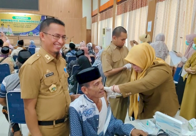 330 CJH Maros Jalani Tes Kesehatan