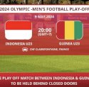 Laga Timnas Indonesia U-23 Vs Guinea U-23 Disiarkan Langsung, Berikut Jadwalnya