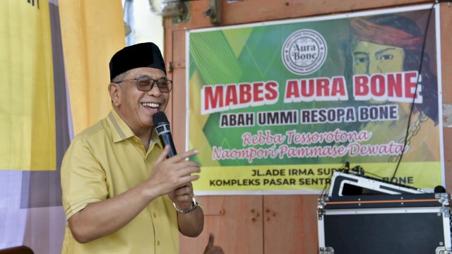 Hadir di Bone, IAS Disebut Pemimpin Layak jadi Teladan
