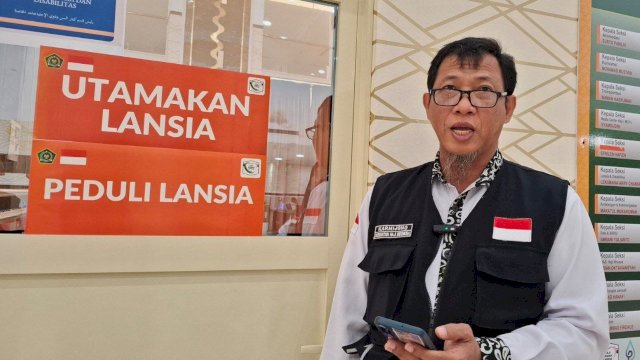 Kepala Seksi (Kasi) Klinik Kesehatan Haji Indonesia (KKHI) Madinah, dr. Karmijono