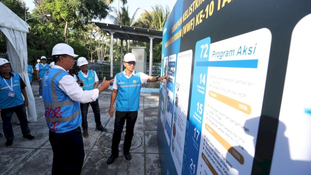 Pastikan Pasokan Listrik Andal selama KTT WWF ke-10 di Bali, Dirut PLN Tinjau Posko Utama