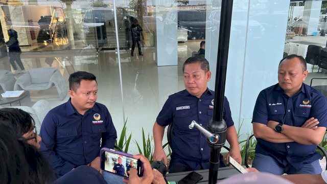 Ketua DPW NasDem Sulsel Rusdi Masse.