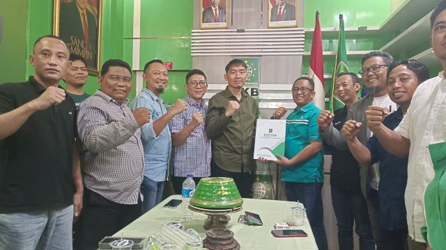 Perwakilan tim pemenangan Andi Sudirman Sulaiman saat ke PKB.