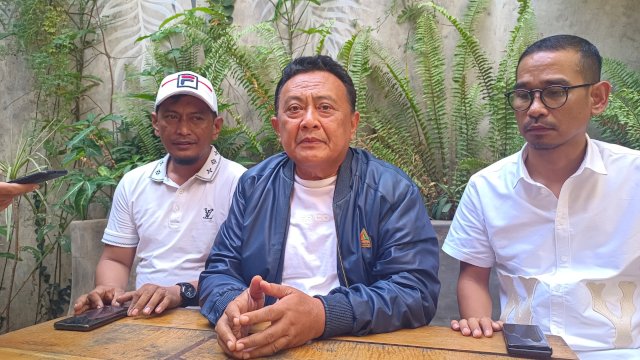 Syarifuddin Daeng Punna saat memberikan keterangan pers. Foto/PM