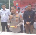 Polda Sulsel Musnakan Barang Bukti Narkotika dan Amankan 4 Orang Tersangka