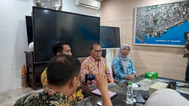 Konferensi pers yang diadakan di kediaman Danny Pomanto, Jalan Amrullah, Kamis (30/5/2024).