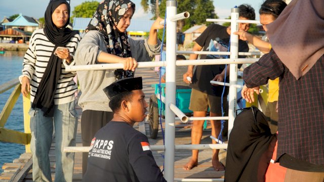 Collaborated to Conservation: Aksi Rehabilitasi Terumbu Karang di Pulau Bontosua Kabupaten Pangkep