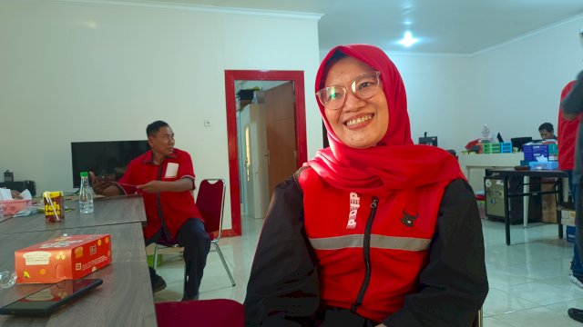 Politisi PDIP Sulsel Risfayanti Muin. Foto/PM