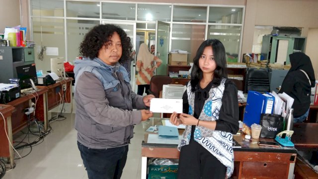 Perwakilan KJPP resmi melapor ke BK DPRD Sulsel. ist