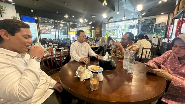 Pertemuan antara Danny dan Waketum PPP Amir Uskara di Jakarta. Ist