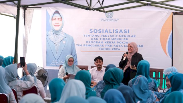 PKK Kota Makassar Tingkatkan Kesadaran Warga Tentang Penyakit Menular dan Tidak Menular