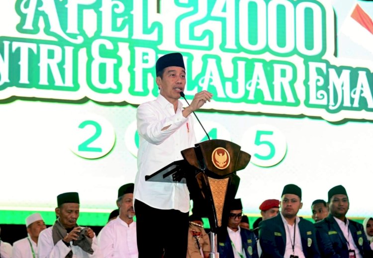 BKPRMI Bakal Beri Gelar Presiden Jokowi Bapak Peduli Guru Ngaji