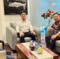 Rusdi Masse dan Sudirman Sulaiman Temui Kaesang Pangarep di Jakarta