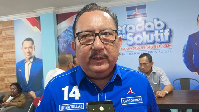 Ketua DPD Demokrat Sulsel Ni'matullah. Foto/PM
