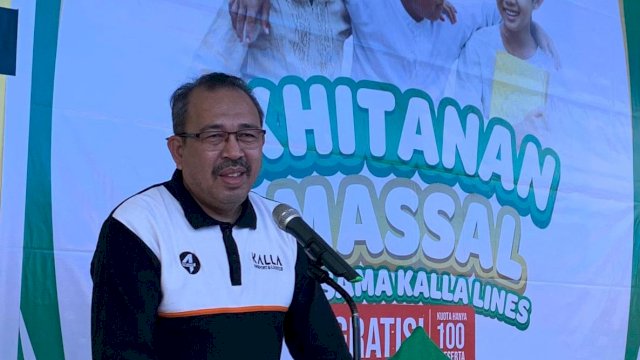 Jelang Hut ke-21, Kalla Translog Gelar Khitanan Massal dan Beri Bantuan Pembangunan Pondok Pesantren di Konawe Utara