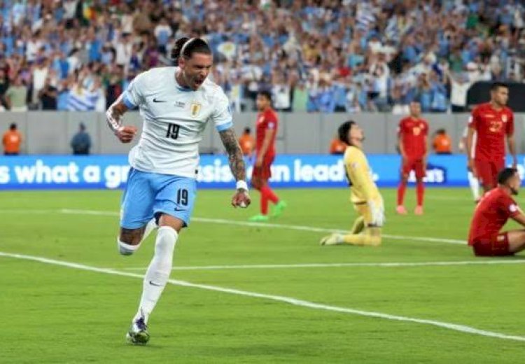 La Celeste Berpesta 5 Gol