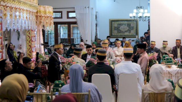 Danny Pomanto-Sandiaga Uno Jadi Saksi Nikah Anak Politisi PPP Amir Uskara dan Yusran Paris