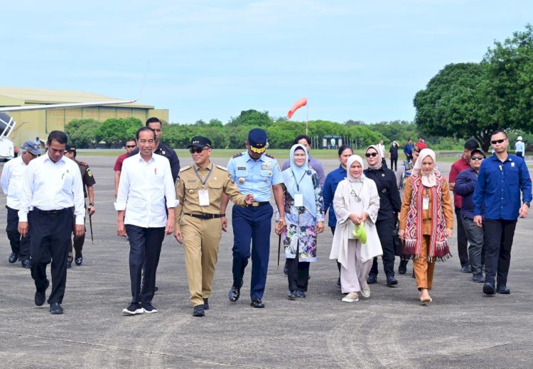 Prof Zudan Dampingi Presiden Jokowi Kunker di Kabupaten Bone