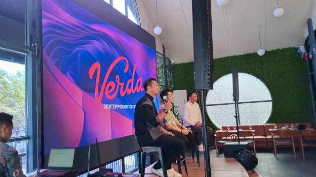 Media gathering Verda Contemporary Cuisine, Kamis (4/7/2024).