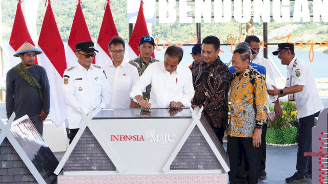 Jokowi Target 61 Bendungan di Indonesia Rampung Akhir Tahun 2024