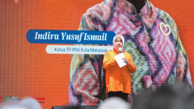 Ketua TP PKK Kota Makassar Indira Yusuf Ismail 