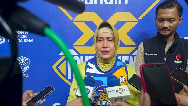 Ketua Perbasi Makassar Indira Yusuf Ismail. Foto/PM