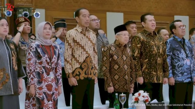 Pj Gubernur Sulsel Prof Zudan Arif Fakrulloh Hadiri Penyerahan LHP LKPP dan IHPS II Tahun 2023