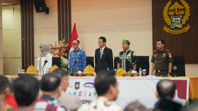 KPK Gelar Rakor Pencegahan Korupsi Wilayah Sulawesi dan Kalimantan di Sulsel