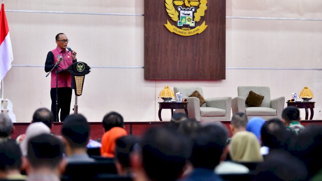 Penjabat Gubernur Sulsel, Prof Zudan Arif Fakrulloh