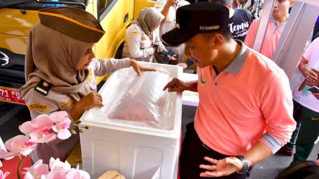 64 UMKM Binaan Disperindag dan Bank Sulselbar Pamer Produk di Pelepasan Ekspor Sulsel