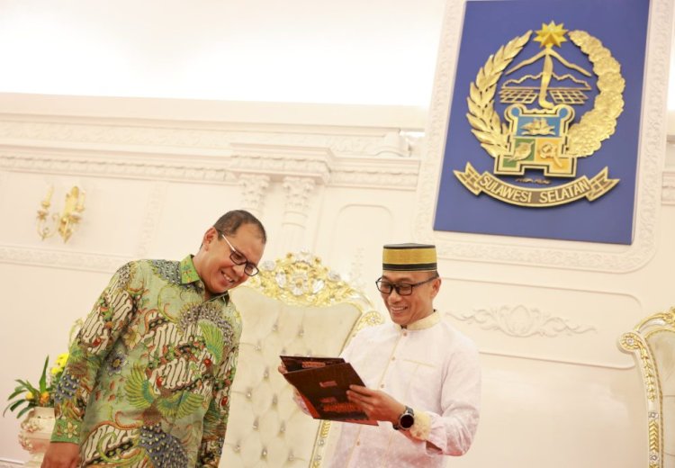 Danny Pomanto Antar Langsung Undangan F8 ke Pj Gubernur Sulsel