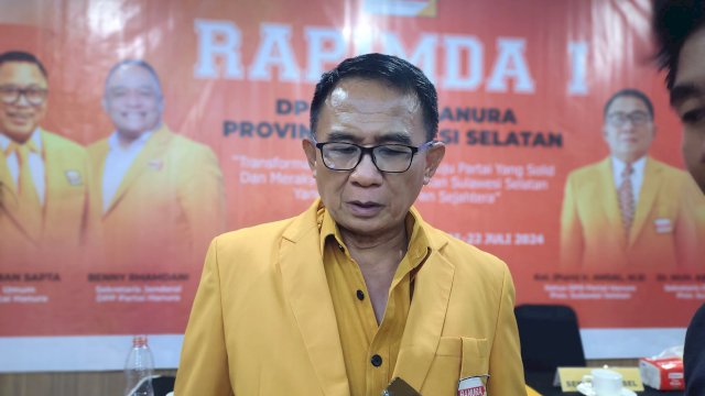Hanura Buka Ruang Usung Sudirman Sulaiman di Pilgub Sulsel
