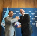 Presiden FIFA Gianni Infantino Bertemu Prabowo Subianto di Prancis