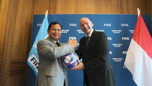 Presiden FIFA Gianni Infantino Bertemu Prabowo Subianto di Prancis