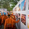 Hari Terakhir Pameran Foto F8 Makassar Dibanjiri Pelajar SD-SMP