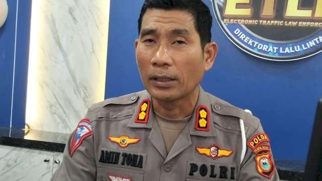 Kasubdit Gakkum Ditlantas Polda Sulsel, AKBP Dr. Amin Toha