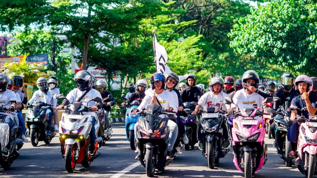 Solidaritas Vario 160 Gelar Sunmori Season 2 di Mall Phinisi Point