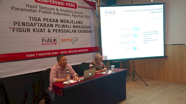 Intip Survei 3 Pasangan di Pilwalkot Makassar