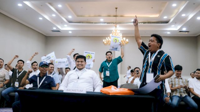   Fokus Menangkan Andi Amar Sulaiman, Bendum Hipmi Sulsel Mundur dari Jabatan  