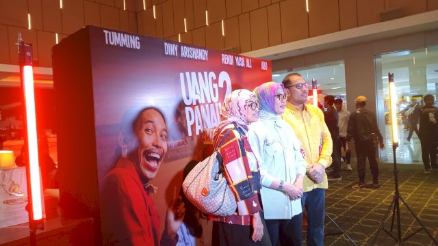 Gala premiere Uang Panai' 2 di XXI Panakukang, Kamis (8/8/2024).