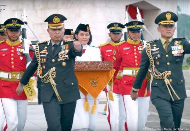 Kirab Bendera Merah Putih dan Teks Proklamasi, Siap Diterbangkan ke IKN