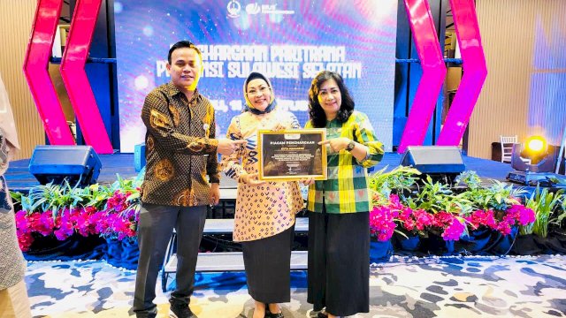 Capai Pertumbuhan Peserta Jamsostek Tertinggi di Sulsel, Disnaker Makassar Raih Penghargaan