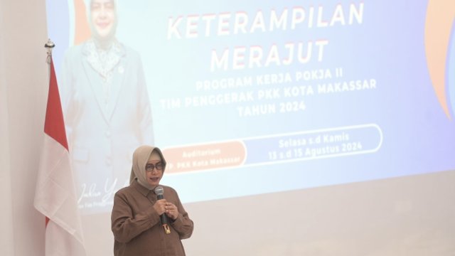 Ketua TP PKK Kota Makassar, Indira Yusuf Ismail