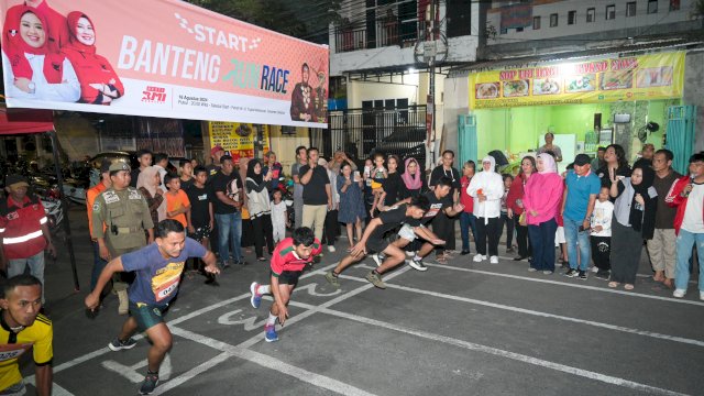 Ketua PKK Kota Makassar Apresiasi Event Banteng Run Race BMI 