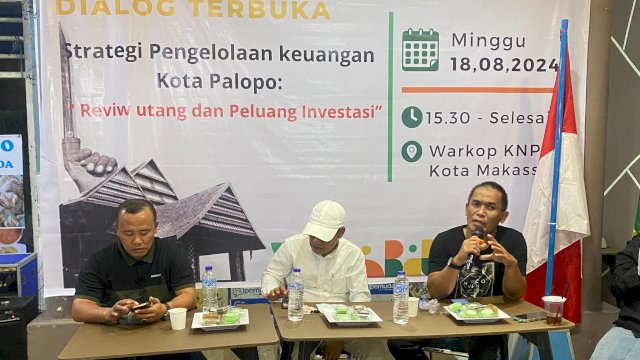 Masalah Utang Palopo Dibahas Dalam Dialog IPMIL, Hamzah Jalante Sarankan Ini