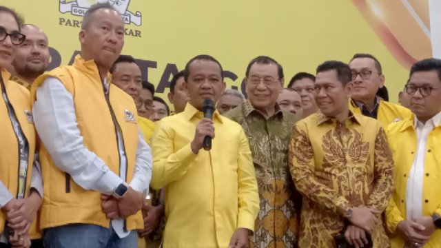 Bahlil Lahadalia Umumkan Struktur Baru DPP Golkar, Sekjen dan Bendum Berganti