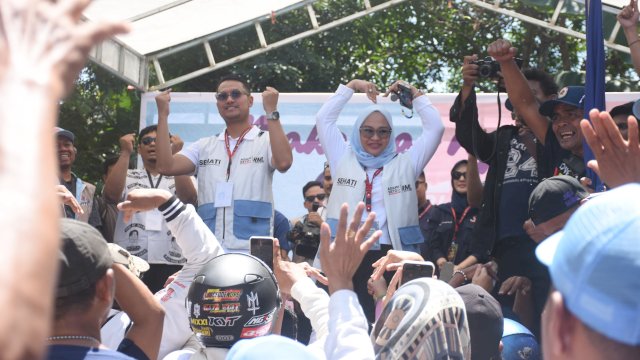Seto-Rezki Pasangan Pertama Daftar Pilkada Makassar